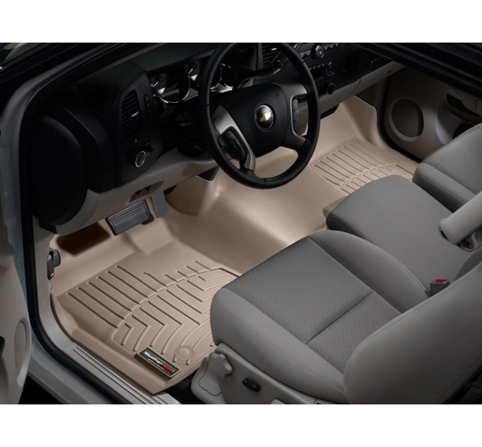 Коврики Weathertech Beige для Chevrolet Tahoe (mkIII)(1-2 row) 2007-2014 gasoline, ціна: 12 440 грн.