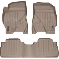 Коврики Weathertech Beige для Mazda Tribute; Mercury Mariner (mkII)(1 fixing hook) 2009-2011 automatic