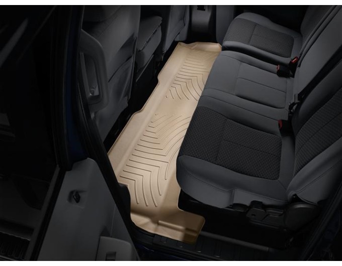 Коврики Weathertech Beige для Ford Super Duty (double cab)(mkIII)(with 4x4 shifter)(raised dead pedal) 2012-2016 automatic, ціна: 13 472 грн.