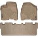 Коврики Weathertech Beige для Toyota Sienna (mkII)(1-2 row)(1 row 2pcs.) 2003-2009, ціна: 10 986 грн.
