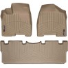 Коврики Weathertech Beige для Toyota Sienna (mkII)(1-2 row)(1 row 2pcs.) 2003-2009, ціна: 10 986 грн.