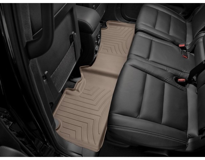 Коврики WeatherTech Beige для Jeep Grand Cherokee (WK2)(with passanger foot rest)(3 hooks) 2011-2013 (EU), цена: 11 709 грн.