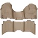 Коврики WeatherTech Beige для Dodge Ram (mkIV)(crew cab)(1 fixing hook)(no 4x4 shifter)(with Armrest Console)(no PTO Kit) 2009-2012, цена: 15 686 грн.