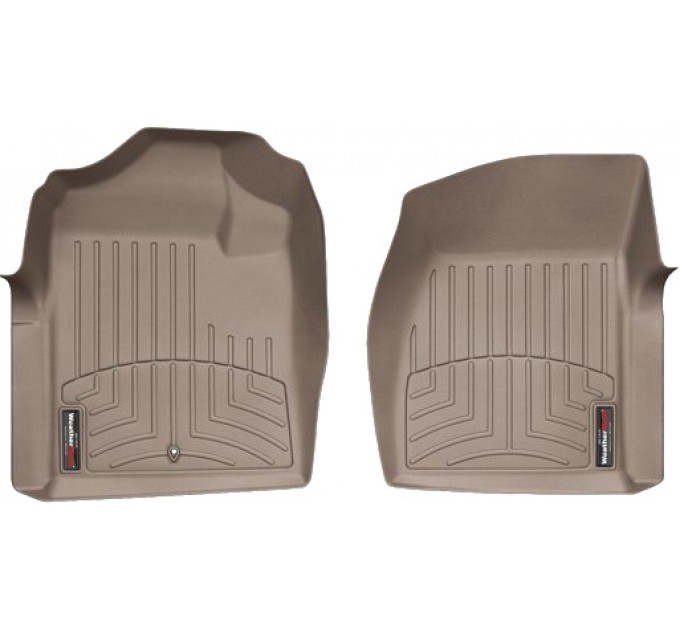 Коврик Weathertech Beige для Chevrolet Silverado (single cab)(mkII)(no 4x4 shifter)(1 row bucket) 2007-2014, ціна: 6 512 грн.