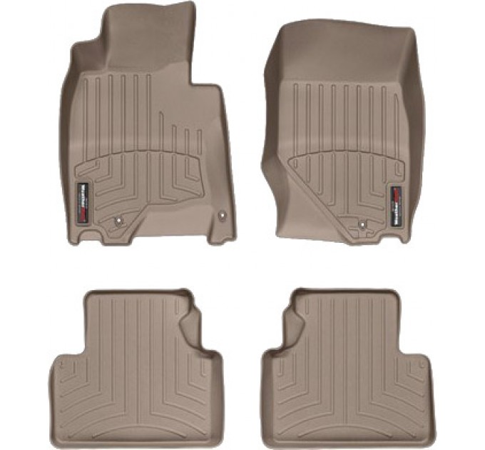 Коврики WeatherTech Beige для Infiniti G (mkIV)(3 fixing hooks) 2010-2013 / Q40 (mkI) 2014-2015 / Q60 (mkI)(coupe & cabrio) 2013-2015 automatic, цена: 10 779 грн.