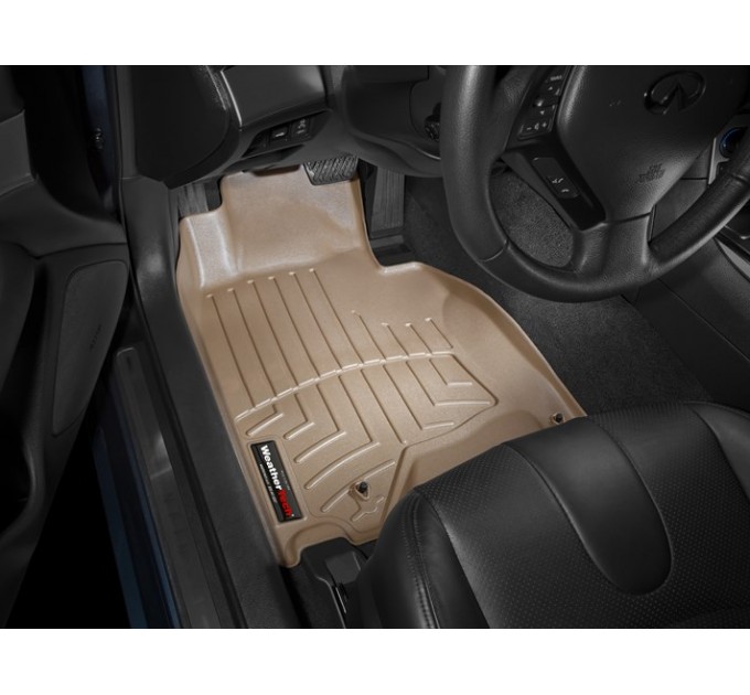 Коврики WeatherTech Beige для Infiniti G (mkIV)(3 fixing hooks) 2010-2013 / Q40 (mkI) 2014-2015 / Q60 (mkI)(coupe & cabrio) 2013-2015 automatic, цена: 10 779 грн.