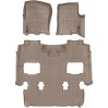 Коврики WeatherTech Beige для Ford Expedition; Lincoln Navigator (mkIII)(1-2-3 row)(2 row bucket seats) 2011-2017, цена: 12 640 грн.