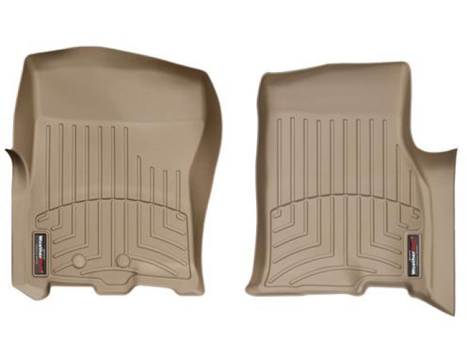 Коврики Weathertech Beige для Ford Expedition / Expedition EL; Lincoln Navigator / Navigator L (mkIII)(1 row) 2011-2017, ціна: 6 625 грн.