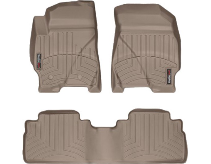 Коврики WeatherTech Beige для Ford Escape; Mazda Tribute (mkII); Mercury Mariner (mkII)(2 fixing posts) 2010-2012 automatic, цена: 12 426 грн.