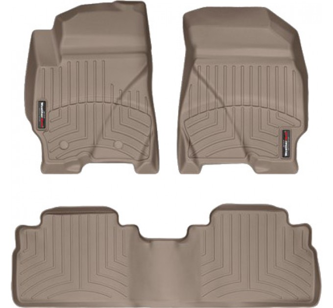 Коврики Weathertech Beige для Ford Escape; Mazda Tribute; Mercury Mariner (mkII)(2 fixing posts) 2010-2012 automatic, ціна: 10 779 грн.