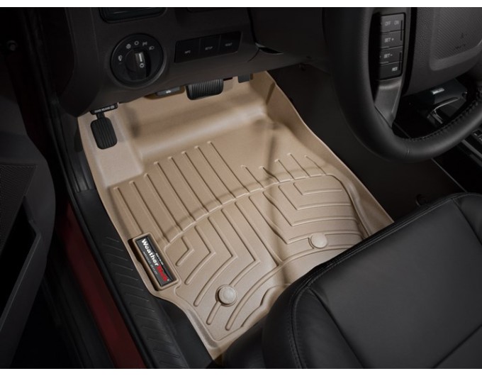 Коврики WeatherTech Beige для Ford Escape; Mazda Tribute (mkII); Mercury Mariner (mkII)(2 fixing posts) 2010-2012 automatic, цена: 12 426 грн.