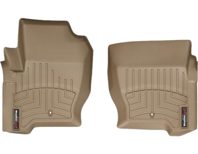 Коврики WeatherTech Beige для Land Rover Discovery (mkIII-mkIV); Range Rover Sport (mkI)(2 fixing hooks)(1 row) 2008-2016, цена: 6 625 грн.