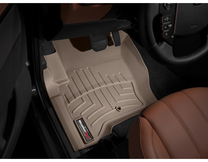 Коврики Weathertech Beige для Land Rover Range Rover Sport (mkI)(2 fixing hooks) 2008-2013, ціна: 11 709 грн.
