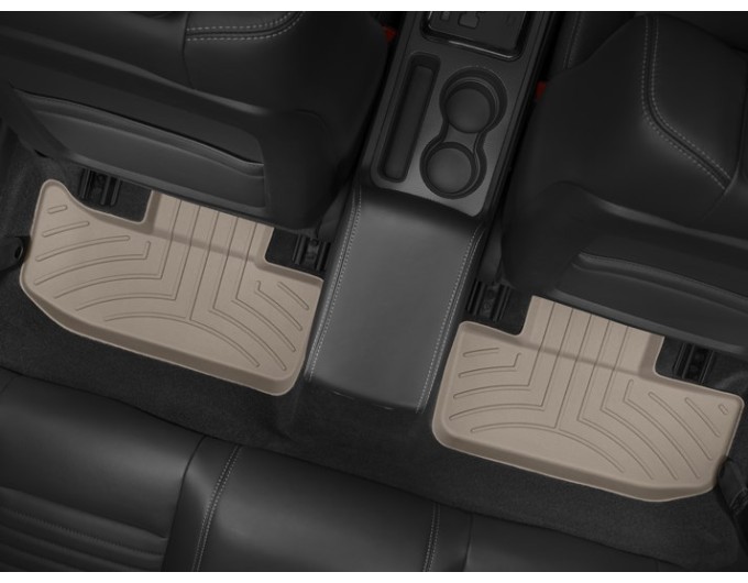 Коврики WeatherTech Beige для Dodge Challenger (mkIII)(2 row) 2011→, цена: 4 302 грн.