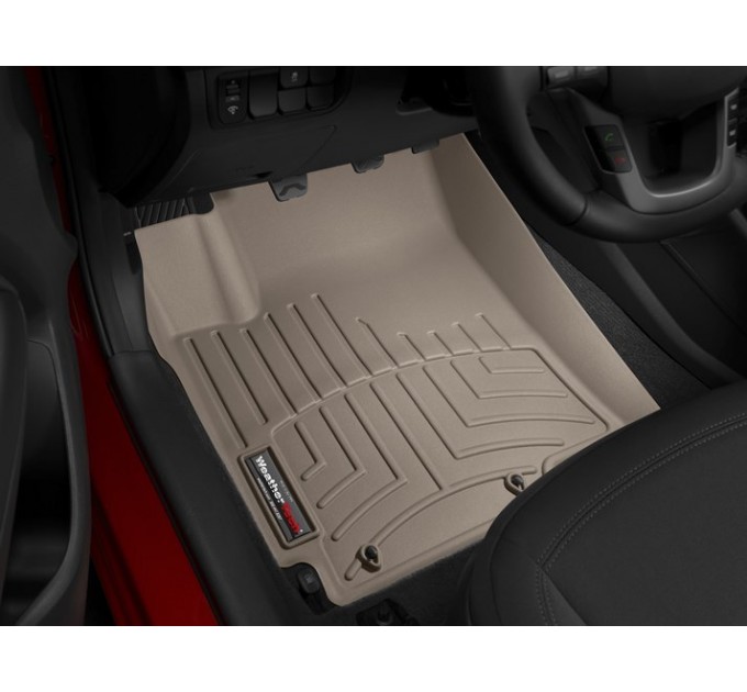 Коврики Weathertech Beige для Kia Rio (mkIII)(1 row) 2011-2017, ціна: 6 144 грн.