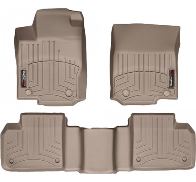 Коврики WeatherTech Beige для Mercedes-Benz GLE/ML-Class (W166) / GLS/GL-Class (X166)(1-2 row) 2013-2019, цена: 10 779 грн.