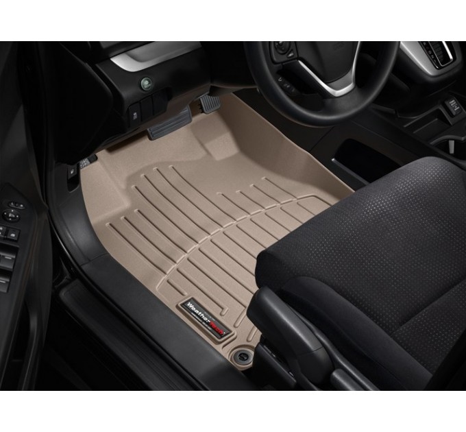 Коврики Weathertech Beige для Honda CR-V (US)(mkIV)(with subwoofer under passenger seat)(1 row) 2012-2016, ціна: 6 512 грн.