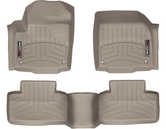 Коврики Weathertech Beige для Land Rover Range Rover Evoque (mkI)(4 fixings) 2011-2013, ціна: 11 488 грн.