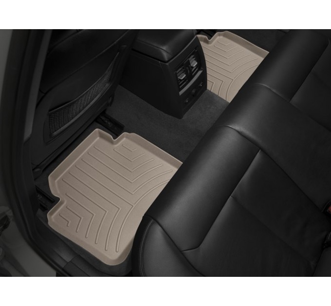 Килимки WeatherTech Beige для BMW 3-series (F30/F31/F80) 2012-2018 / 4-series (F36)(gran coupe)(2 row) 2013-2020, ціна: 3 904 грн.