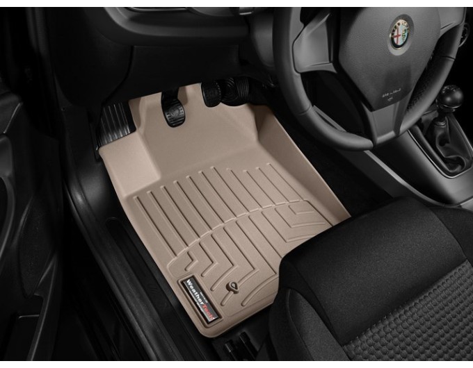 Коврики WeatherTech Beige для Alfa Romeo Giulietta (mkI)(1 row) 2010-2020; Lancia Delta (mkIII)(1 row) 2008-2014, цена: 6 625 грн.