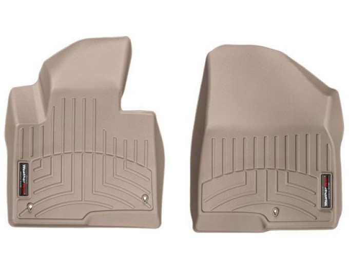 Коврики WeatherTech Beige для Hyundai Santa Fe (mkIII) / Grand Santa Fe (mkIII)(1 row) 2012-2018 (USA), цена: 7 167 грн.