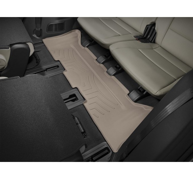 Коврик WeatherTech Beige для Kia Sorento (mkII)(3 row) 2013-2018 (USA); Hyundai Grand Santa Fe (mkIII)(3 row) 2013-2018, цена: 4 863 грн.