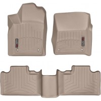Коврики Weathertech Beige для Jeep Grand Cherokee (EU)(WK2)(4 hooks) 2013-2016