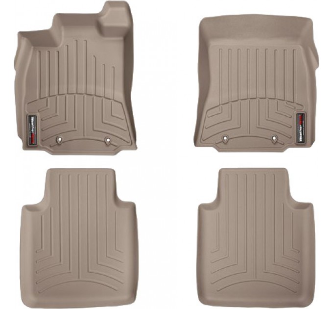 Коврики Weathertech Beige для Jaguar XJ (long)(X351)(RWD)(4 fixings) 2010-2019, ціна: 10 602 грн.