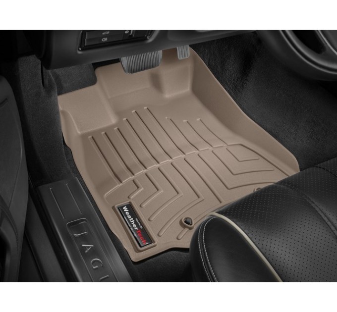 Коврики Weathertech Beige для Jaguar XJ (long)(X351)(RWD)(4 fixings) 2010-2019, ціна: 10 602 грн.