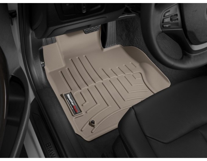 Коврики WeatherTech Beige для BMW 3-series (F30/F31/F34)(AWD)(1 row) 2012-2018, цена: 7 167 грн.