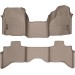 Коврики WeatherTech Beige для Dodge Ram (mkIV)(quad cab)(4 fixing hooks)(no 4x4 shifter)(with Armrest Console) 2012-2018, цена: 15 686 грн.