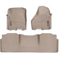 Коврики WeatherTech Beige для Dodge Ram (mkIV)(mega cab)(4 fixing hooks)(with Full Lenght Console) 2012-2018, цена: 11 709 грн.