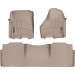 Коврики WeatherTech Beige для Dodge Ram (mkIV)(mega cab)(4 fixing hooks)(with Full Lenght Console) 2012-2018, цена: 11 709 грн.