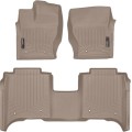 Коврики WeatherTech Beige для Land Rover Range Rover (mkIV)(long)(no console on 2 row) 2014-2017, цена: 11 826 грн.