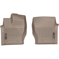 Коврики WeatherTech Beige для Land Rover Discovery (mkV) / Range Rover (mkIV) / Range Rover Sport (mkII)(1 row) 2012-2021