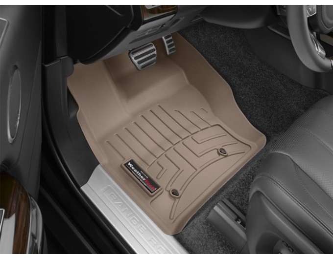 Коврики WeatherTech Beige для Land Rover Discovery (mkV) / Range Rover (mkIV) / Range Rover Sport (mkII)(1 row) 2012-2021, цена: 6 625 грн.
