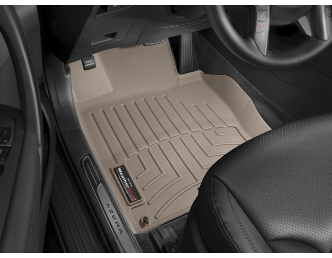Коврики WeatherTech Beige для Hyundai Grandeur/Azera (mkV); Kia Cadenza (mkI)(1 row) 2012-2017, цена: 6 625 грн.