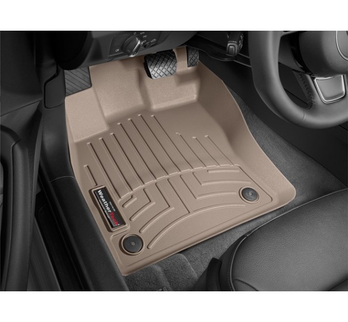 Коврики Weathertech Beige для Audi A3/S3 (3door hatch & cabrio); Seat Leon SC (3 door hatch)(mkIII) 2012-2020, ціна: 9 948 грн.