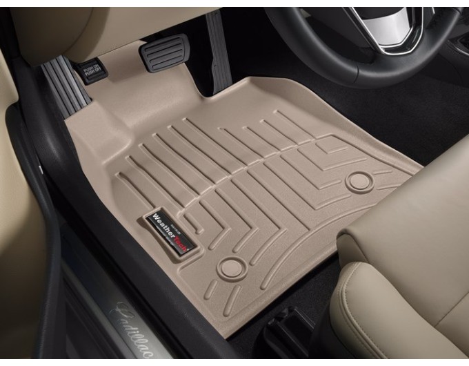 Коврики WeatherTech Beige для Cadillac ATS / ATS-V (mkI) 2013-2019 automatic, цена: 11 488 грн.