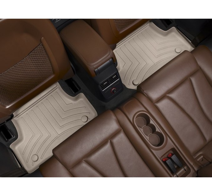 Коврики WeatherTech Beige для Audi A3/S3 (mkIII)(3 door hatch & cabrio); Seat Leon SC (mkIII)(3 door hatch)(2 row) 2012-2020, цена: 3 731 грн.