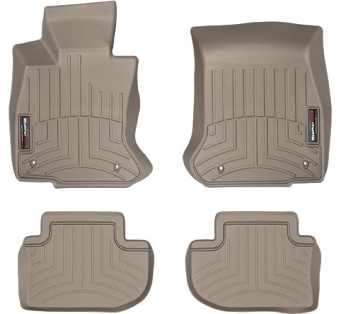 Коврики WeatherTech Beige для BMW 6-series (F06)(gran coupe)(AWD) 2011-2018, цена: 10 779 грн.