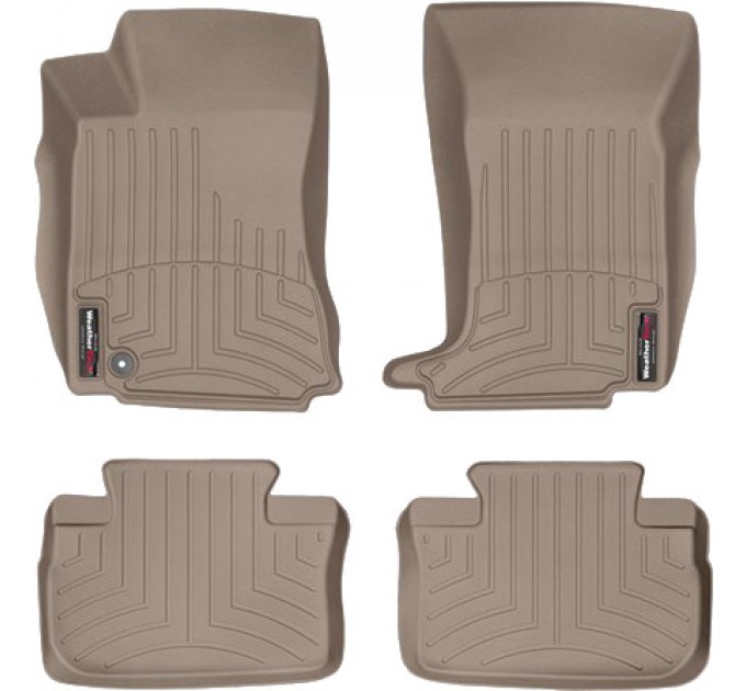 Коврики WeatherTech Beige для Cadillac CTS / CTS-V (mkII)(sedan)(AWD)(1 small fixing) 2008-2009 automatic, цена: 9 948 грн.