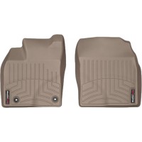 Коврики Weathertech Beige для Toyota Prius (US)(plug-in hybrid)(mkIII)(1 row) 2012-2015