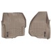 Коврики Weathertech Beige для Ford Super Duty (extended & double cab)(mkIII)(with 4x4 shifter)(raised dead pedal)(1 row) 2012-2016 automatic, ціна: 6 216 грн.