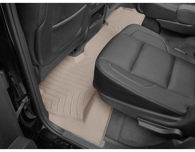 Коврики WeatherTech Beige для Chevrolet Tahoe; GMC Yukon (mkIV)(2 row) 2015-2020, цена: 5 260 грн.