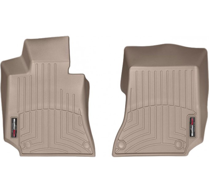 Коврики Weathertech Beige для Mercedes-Benz E-Class (sedan & wagon)(W212/S212) / CLS-Class (C218)(4 fixing posts)(1 row) 2013-2017, ціна: 6 216 грн.