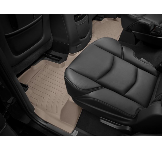 Коврики Weathertech Beige для Cadillac Escalade (mkIV)(1-2 row) 2015→, ціна: 10 779 грн.