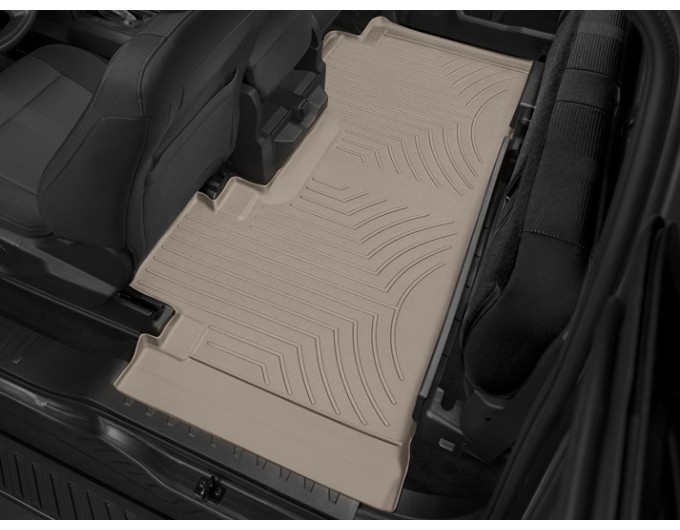 Коврики WeatherTech Beige для Ford F-150 (mkXII)(extended cab)(1 row - 1pc.)(1 row bench seats) 2015→, цена: 15 243 грн.