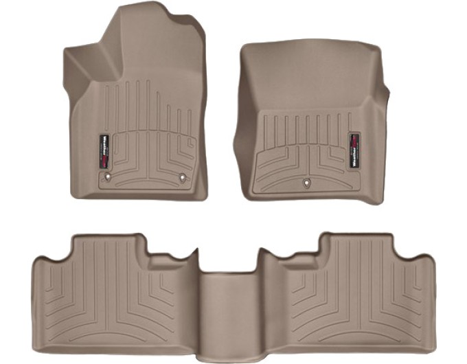 Коврики WeatherTech Beige для Jeep Grand Cherokee (WK2)(with passanger foot rest)(3 hooks) 2011-2013 (EU), цена: 11 709 грн.