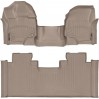 Коврики WeatherTech Beige для Ford F-150 (mkXII)(extended cab)(1 row - 1pc.)(1 row bench seats) 2015→, цена: 14 302 грн.
